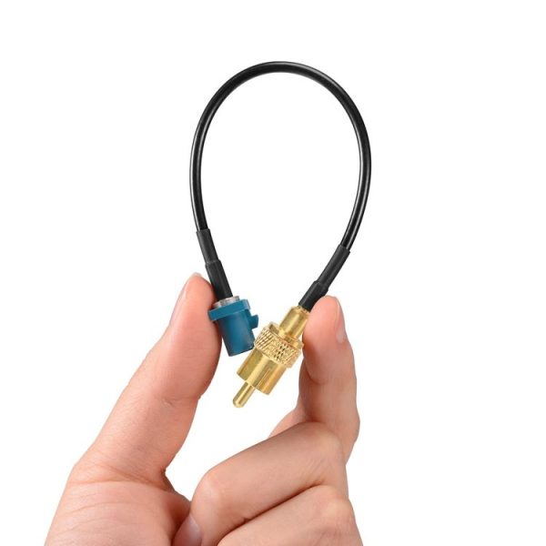 15cm RCA Male To Fakra Z Male RG174 Cable Coaxial RF Adapter Cable - Image 3