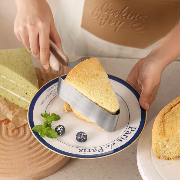 Stainless Steel Triangle Cake Dividing Knife Cake Slicer (Cake Clip) - Image 7