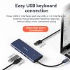 Blueendless 4K60Hz + Gigabit LAN + Data Type-C Docking Station, Spec: 6-in-1 Gray - Image 8
