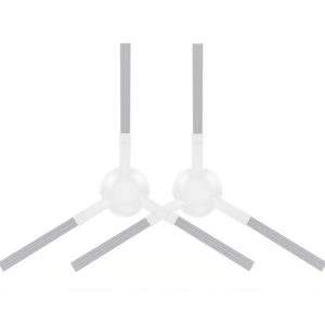 Dreame L20 Ultra / X20 Pro / X20 Pro Plus Robot Vacuum Accessories 1pair White Side Brush