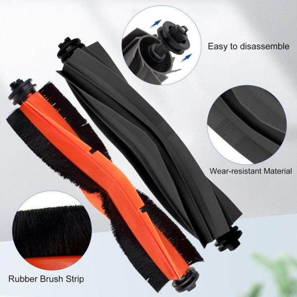 Dreame L20 Ultra / X20 Pro / X20 Pro Plus Robot Vacuum Accessories 1pair White Side Brush - Image 4