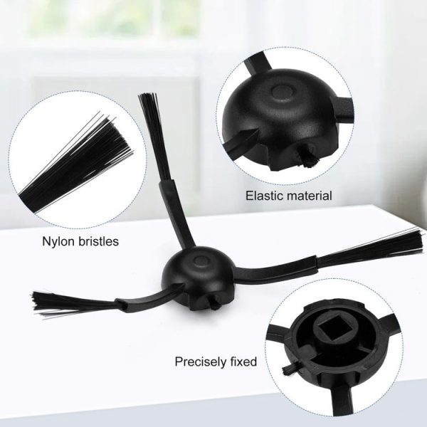 Dreame L20 Ultra / X20 Pro / X20 Pro Plus Robot Vacuum Accessories 1pair White Side Brush - Image 6