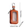 Car Remote Control Universal Visible Zipper Key Case (Royal Blue) - Image 3