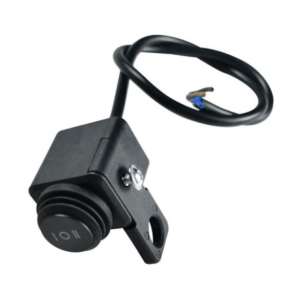 Domino Motorcycle Electric Bike Headlight Switch Rearview Mirror Modification Left / Right Universal Switch - Image 2