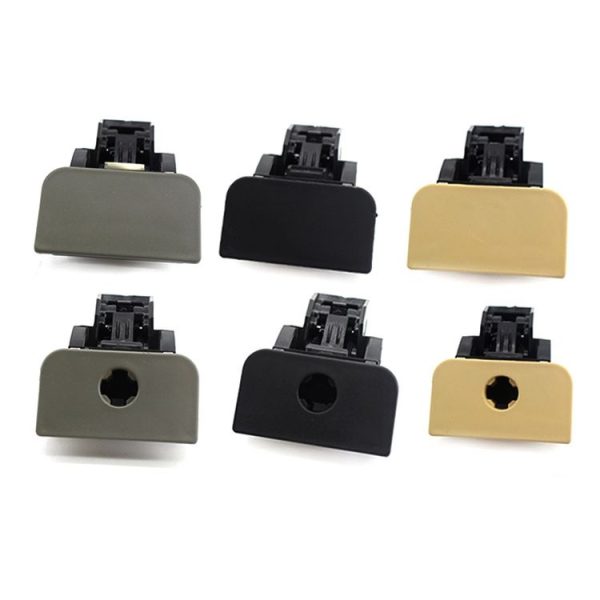 2002-2009 Volkswagen Polo OE 6Q0857131D Glove Box Lid Handle, Color: Black - Image 3