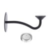 Bathroom Magnetic Soap Holder Non Punch Wall Mounted Stainless Steel Soap Holder (Black)