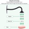 Bathroom Magnetic Soap Holder Non Punch Wall Mounted Stainless Steel Soap Holder (Black) - Image 3