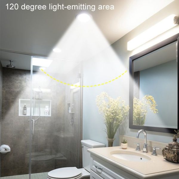 2.5 inch LED Recessed Indoor Lighting Downlight Round Energy Saving High Brightness Panel Lamp (White Light) - Image 8