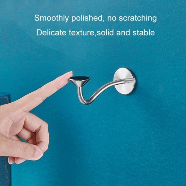 Bathroom Stainless Steel Magnetic Soap Holder Wall Mounted No Hole Soap Hanger (Nail-free Glue) - Image 5