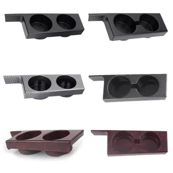 BMW 5 Series E39 / 528i / 530i / M5 Left-hand Drive Car Central Control Cup Holder, Color: Black - Image 2