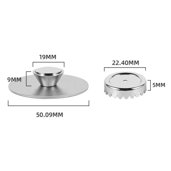 Bathroom Drainage Magnetic Soap Holder Punch-Free 304 Stainless Steel Soap Hanger (No Trace Adhesive) - Image 3