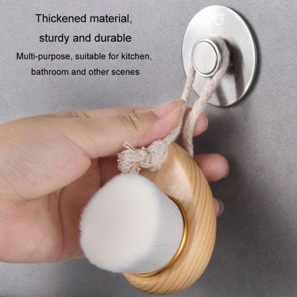 Bathroom Drainage Magnetic Soap Holder Punch-Free 304 Stainless Steel Soap Hanger (No Trace Adhesive) - Image 6