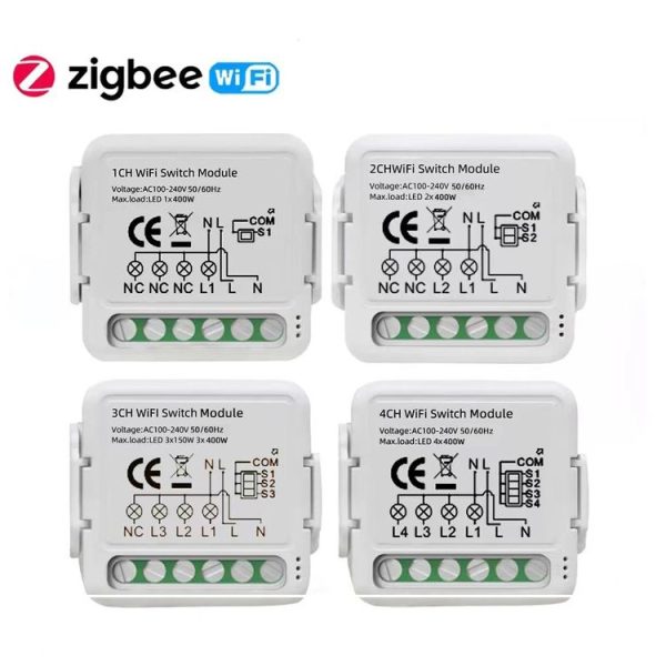 1CH WiFi Smart Switch Module For Alexa / Google Home / Tuya Smart Life APP - Image 2