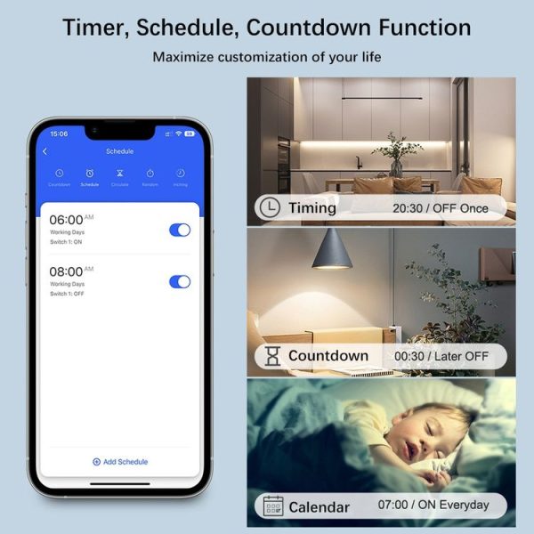 1CH WiFi Smart Switch Module For Alexa / Google Home / Tuya Smart Life APP - Image 7