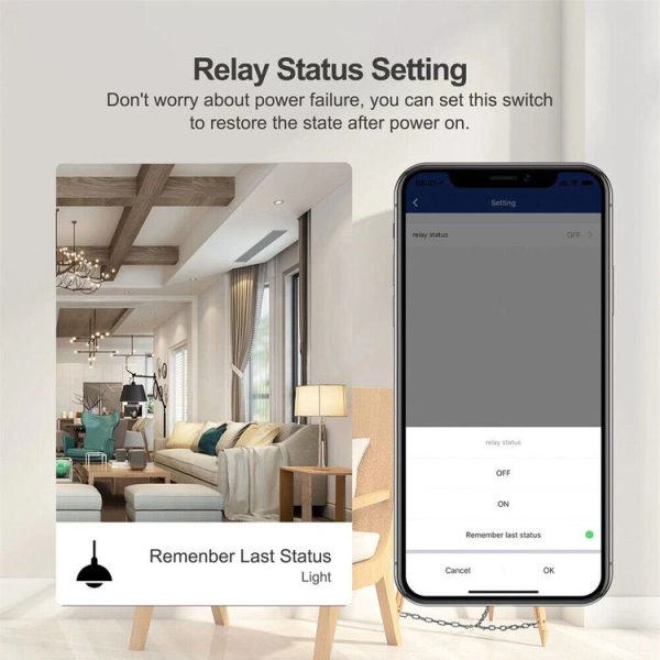 1CH WiFi Smart Switch Module For Alexa / Google Home / Tuya Smart Life APP - Image 9
