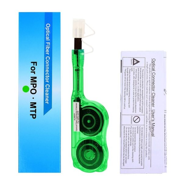 MPO / MTP Fiber Optic Cleaning Pen Optical Module Ferrule Endface Cleaner (Green) - Image 7