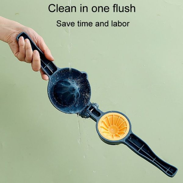 Household Manual Lemon Juicer Kitchen Folding Fruit Squeezer (Yellow) - Image 5