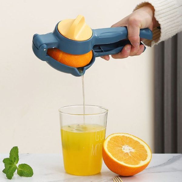 Household Manual Lemon Juicer Kitchen Folding Fruit Squeezer (Yellow) - Image 8