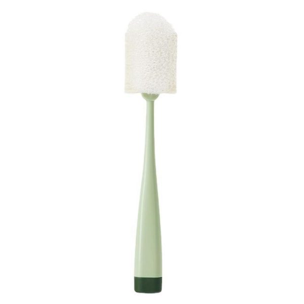Long Handle Removable Sponge Mug Brush Household Cup Cleaning Brush (Green)