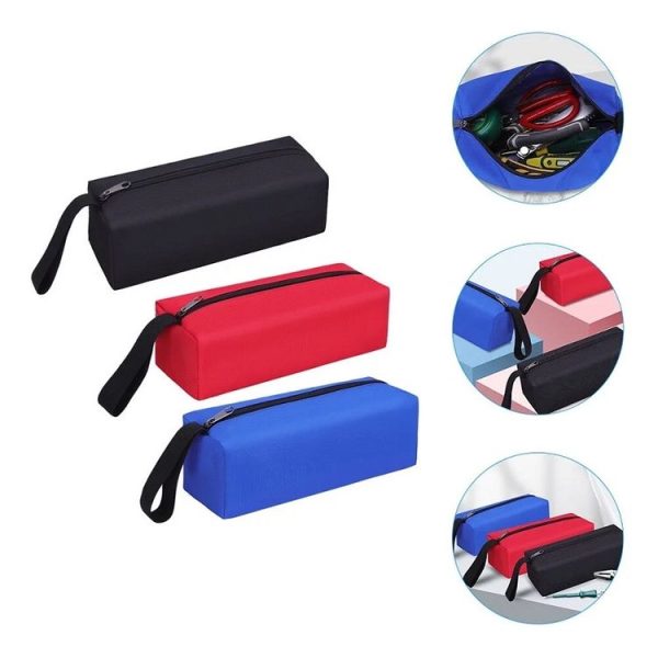 Multifunctional Portable Waterproof Hardware Parts Tool Bag, Specification: Large Black - Image 2