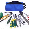 Multifunctional Portable Waterproof Hardware Parts Tool Bag, Specification: Large Black - Image 8