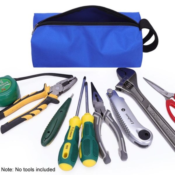 Multifunctional Portable Waterproof Hardware Parts Tool Bag, Specification: Large Black - Image 8