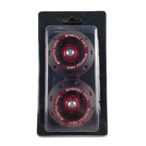 1pair Motorcycle CNC Modification Accessories Drop-proof Aluminum Alloy Fork Cup (Red) - Image 6