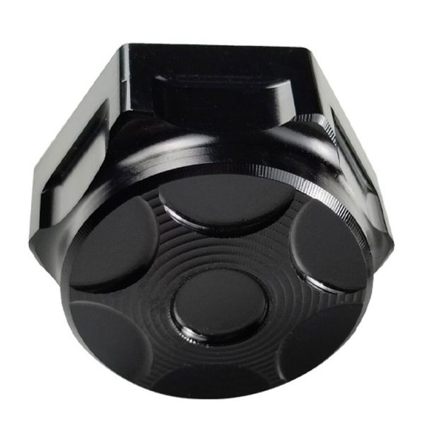 Motorcycle Light Bee Uplink Screws Uplink Modification Screws Decorative Cover (Black)