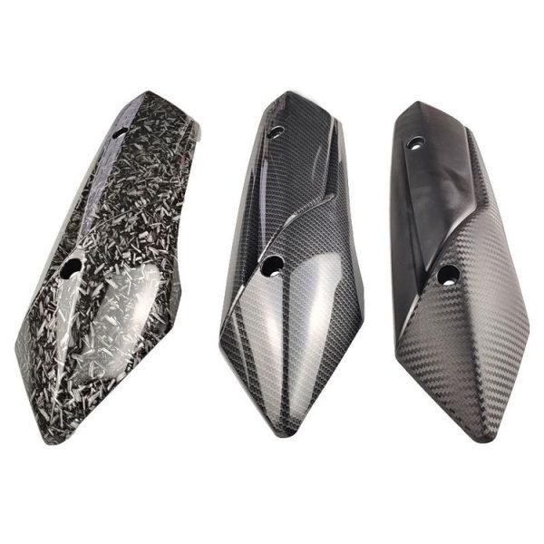 Motorcycle Modification Accessories Exhaust Pipe Anti-scald Cover (Black) - Image 2