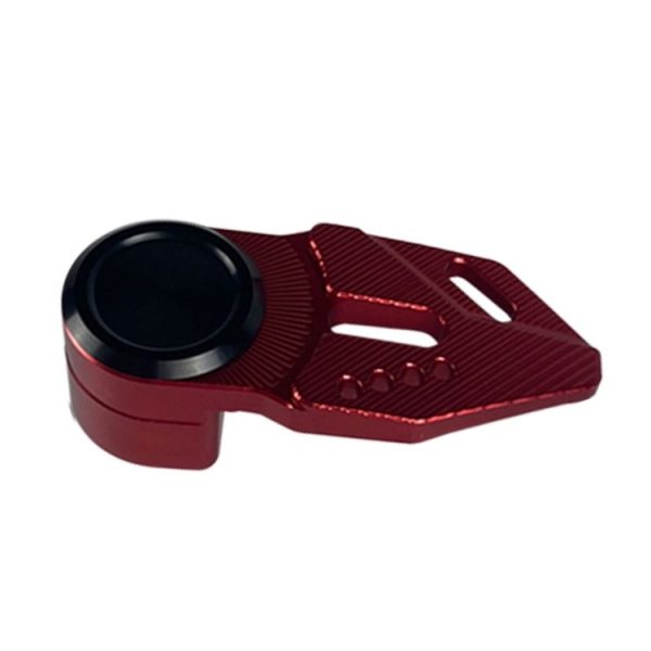 Motorcycle CNC Aluminum Alloy Helmet Hook (Red)