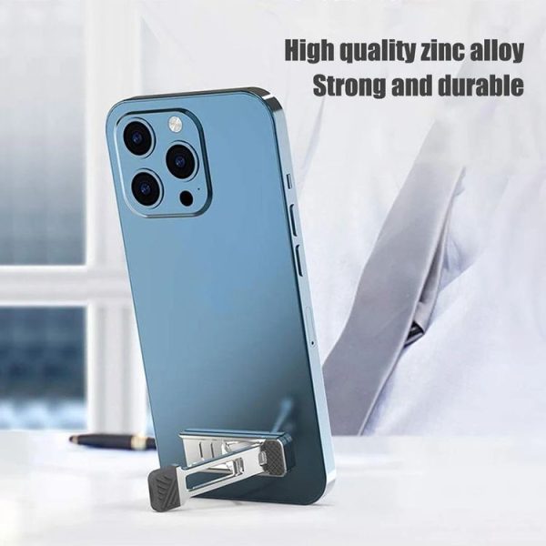 2pcs Invisible Cooling Stand Heightening Pad For Laptop & Smartphones & Tablet (Light Gray) - Image 6