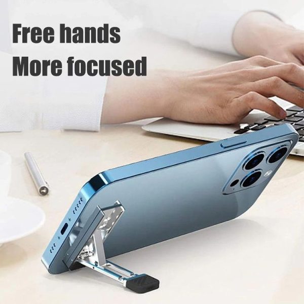 2pcs Invisible Cooling Stand Heightening Pad For Laptop & Smartphones & Tablet (Light Gray) - Image 7