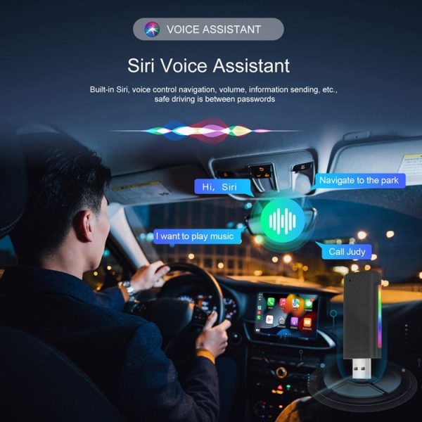 Universal Original Wired CarPlay To Wireless CarPlay Box (Standard) - Image 10
