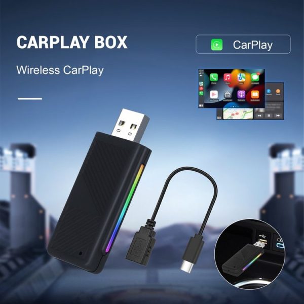 Universal Original Wired CarPlay To Wireless CarPlay Box (Standard) - Image 5
