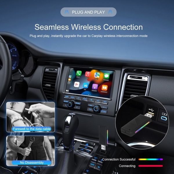Universal Original Wired CarPlay To Wireless CarPlay Box (Standard) - Image 6