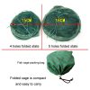 Automatic Folding Fish Net With Support Rod Fishing Cage Lobster Net Fishing Gear, Color: 4 Holes Green - Image 3