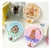 2-In-1 Portable Cute Cartoon Selfie Fill Light Reflector Folding Fan (7) - Image 6