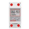 SINOTIMER DDS6619 80A 230V Din Rail Single Phase Energy Meter Voltage Current Power Meter Without Backlight