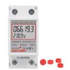 SINOTIMER DDS6619 80A 230V Din Rail Single Phase Energy Meter Voltage Current Power Meter Without Backlight - Image 2