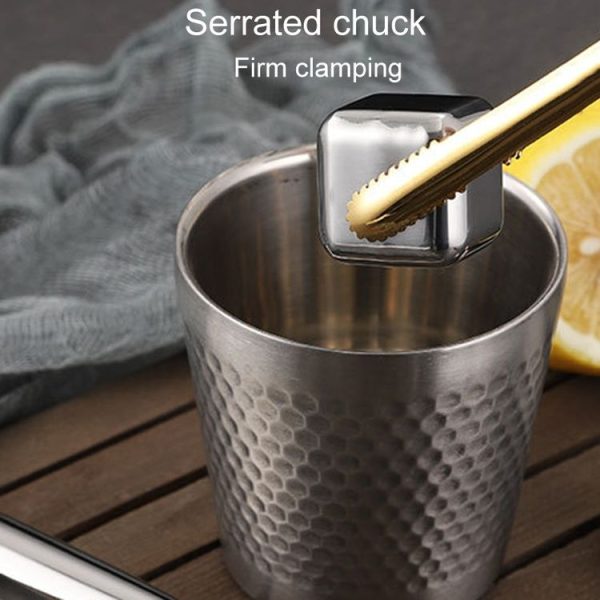 Household 304 Stainless Steel Barbecue Clip Kitchen Extended Food Holders, Model: 19cm Silver - Image 5