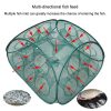 Automatic Folding Fishing Cage Square Fishing Net Shrimp Fishing Gear, Specification: 5 Holes - Image 3