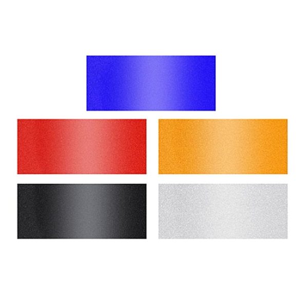 2pairs 18 inch~21 inch Car Reflective Wheel Modification Stickers, Color: 6pcs / Set Red - Image 2