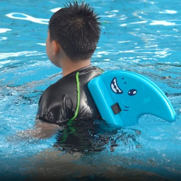 Fins Dual Purpose Back Float Children Beginner Swimming Aid Float Plate Hitting Water Striker (Cartoon Pattern) - Image 2