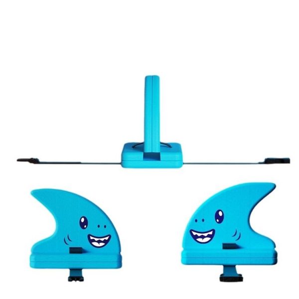 Fins Dual Purpose Back Float Children Beginner Swimming Aid Float Plate Hitting Water Striker (Cartoon Pattern) - Image 3