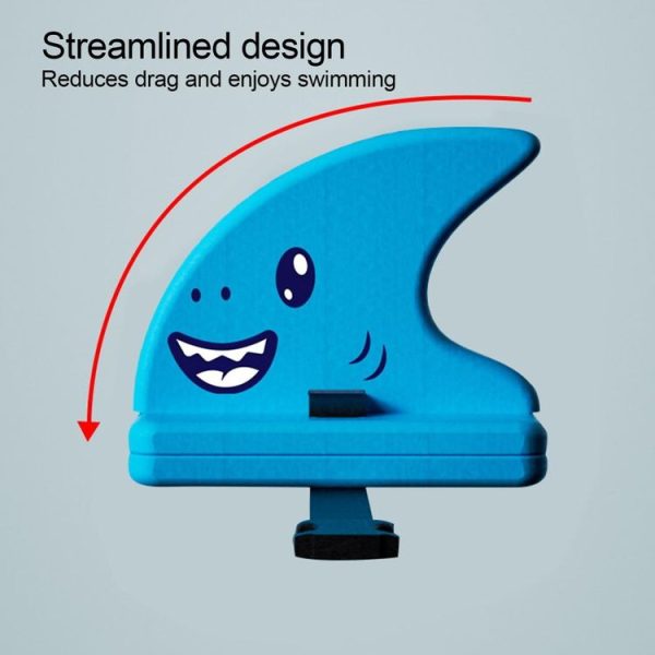 Fins Dual Purpose Back Float Children Beginner Swimming Aid Float Plate Hitting Water Striker (Cartoon Pattern) - Image 4