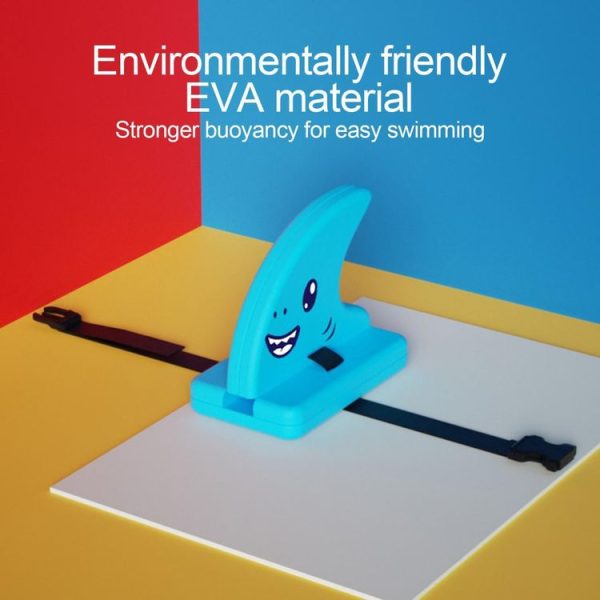 Fins Dual Purpose Back Float Children Beginner Swimming Aid Float Plate Hitting Water Striker (Cartoon Pattern) - Image 5