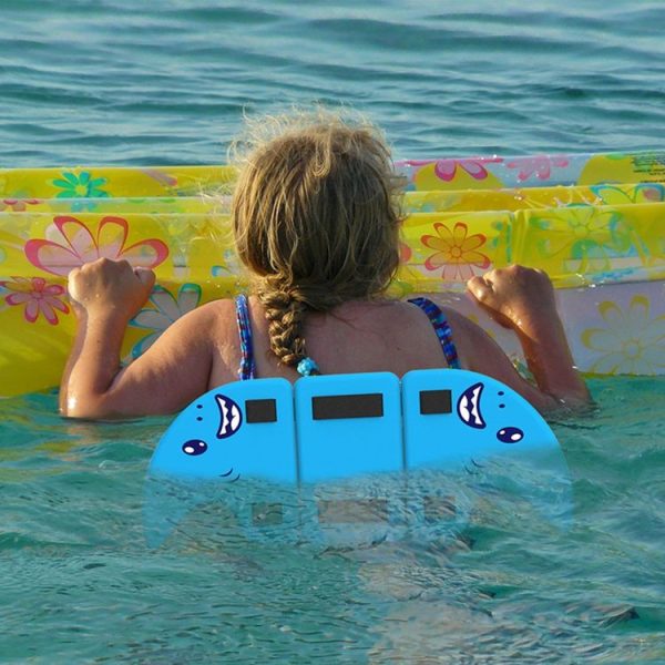 Fins Dual Purpose Back Float Children Beginner Swimming Aid Float Plate Hitting Water Striker (Cartoon Pattern) - Image 7