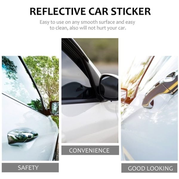 10pcs Bad Man Car Modification Sticker (Black) - Image 3