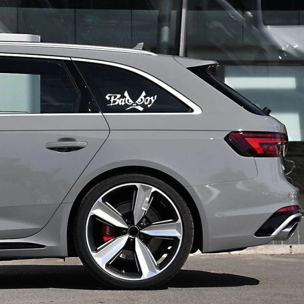 10pcs Bad Man Car Modification Sticker (Black) - Image 4
