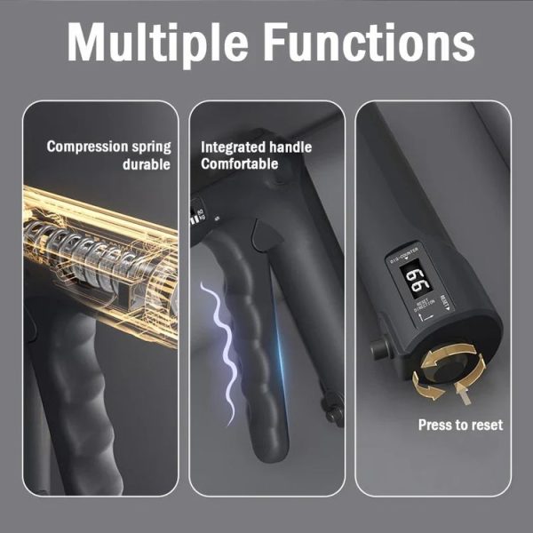 Multifunctional Grip Strength Finger Strength Trainer Fitness Stress Reduction Equipment, Color: White Basic - Image 3